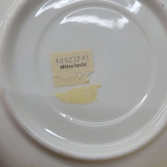 Vintage Japanese Mitsukoshi Handpainted Asian Plate - Picture 10 of 16